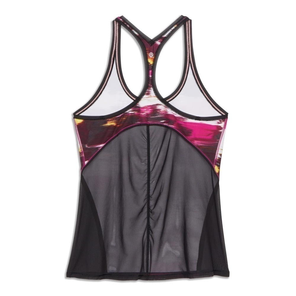 LULULEMON Racerback Tank Mesh Back Size 2 - Picture 2 of 9